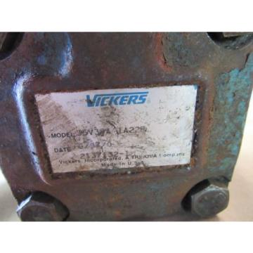 VICKERS 35V38A EATON  1A22B 2137132-1 HYDRAULIC VANE PUMP