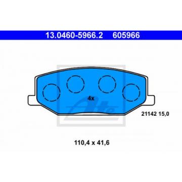 Bremsbelagsatz, Scheibenbremse ATE 130460-59662