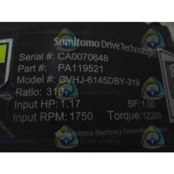 SUMITOMO DRIVE TECHNOLIGIES PA119521 MOTOR  Origin NO BOX