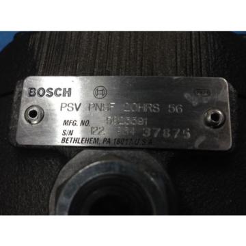 Origin BOSCH PSV PNSF 20HRS 56 HYDRAULIC pumps 5925591 PSV-PNSF-20HRS-56 NO BOX O2