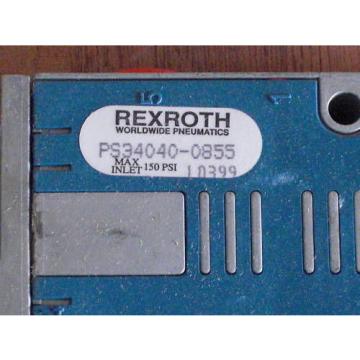 REXROTH CD-7 VALVE PS-034040-0855 Origin