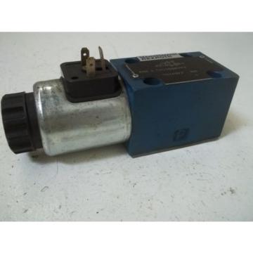 REXROTH 4WE6C61/EG24N9K4 SOLENOID VALVE USED