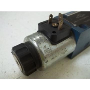 REXROTH 4WE6C61/EG24N9K4 SOLENOID VALVE USED