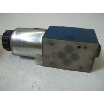 REXROTH 4WE6C61/EG24N9K4 SOLENOID VALVE USED