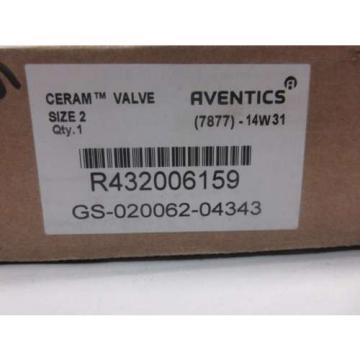 Origin REXROTH GS-020062-04343 CERAM AVENTICS SIZE 2 120V-AC SOLENOID VALVE D527042