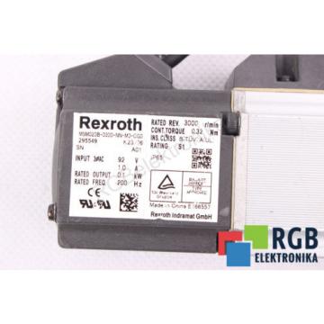 MSM020B-0300-NN-M0-CG0 R911295549 01KW 92V 1A 200HZ 3000/MIN REXROTH ID27473