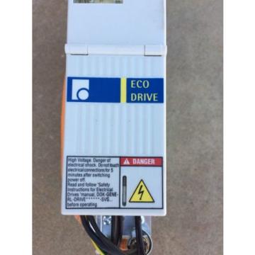 Indramat Bosch Rexroth DKC023-040-7-FW EcoDrive Servo Drive FWA-ECODR3-SMT-01VR