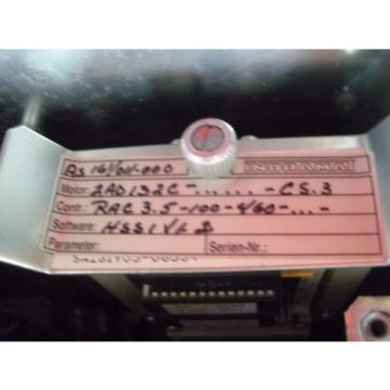 REXROTH INDRAMAT RAC Drive 35-100-460-ADS-W1-220