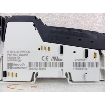 Rexroth Indramat R-IB IL 24 PWR IN Modul 289312 gt; ungebraucht lt;