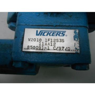 VICKERS Hydraulic Pump Model: V2010 1F12S3S 11AA12