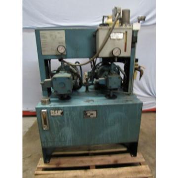 HYDRAULIC POWER UNIT * 2 MARATHON 3PH-5HP / 3PH-3HP MOTORS