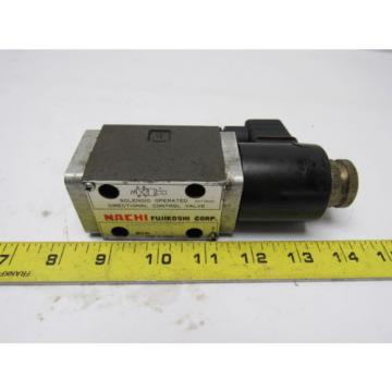 Nachi SA-G01-H3X-C1-11 Solenoid Operated Control Hydraulic Valve