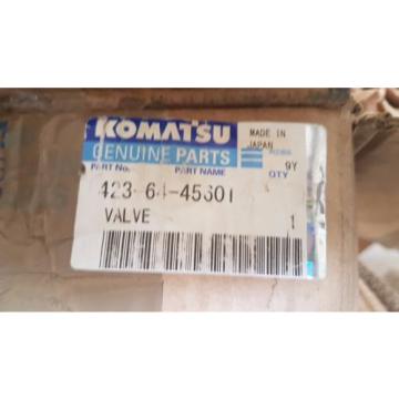 New Komatsu Hydraulic Valve 4236445601 / 4236445601 Made in Japan