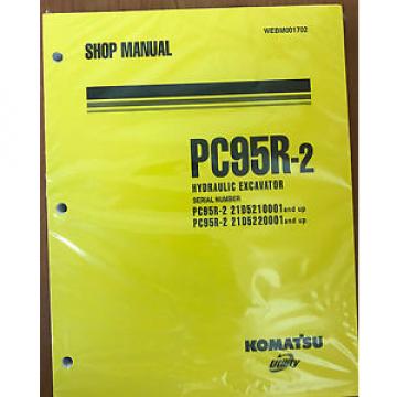 Komatsu Service PC95R-2 Excavator Shop Manual NEW #1