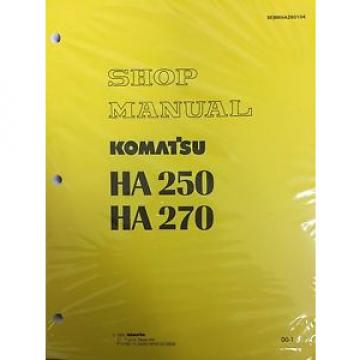 Komatsu HA250 HA270 Shop Service Manual Articulated Dump Truck