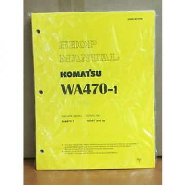 Komatsu WA470-1 Wheel Loader Shop Service Repair Manual