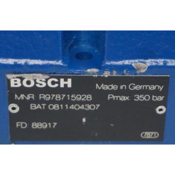 Origin BOSCH REXROTH  0-811-404-607 SERVO VALVE BAT#  R978715943