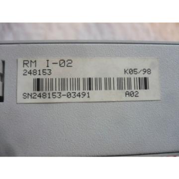 New Germany Mexico Rexroth Indramat RMI02 RM-I-02 Module  NO BOX