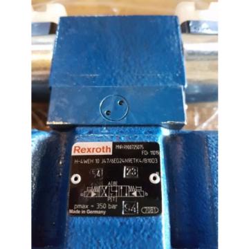 origin Rexroth Hydraulic 4WE6J6X/EG24N9K4/B10 Valve H-4WEH 10 J4X/6EG24N9ETK4/B10D3