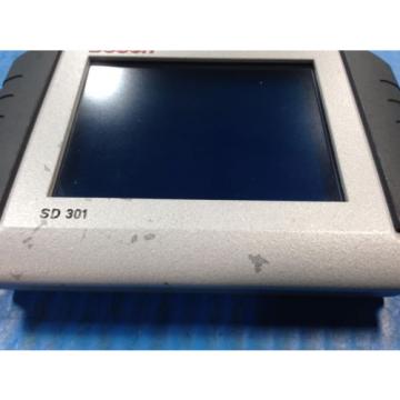 USED Canada Dutch BOSCH REXROTH SD301 TOUCHSCREEN OPERATOR DISPLAY 24V-150mA 0608830194 (U4)