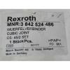 LOT Australia Korea OF 4 NEW REXROTH 3-842-524-486 CUBIC JOINT CONNECTORS 3842524486