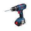 Bosch GSB182LI plus 18v combi cordless drill 2x2ah li-on batts L box GSB-18-2-LI