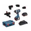 BOSCH TALADRO DE BATERÍA GSR 18 V-EC FC2 FLEXICLICK 5-EN-1 INCL. 4