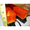 143822 Linde-Baker Forklift, Strobe-Amber/Red light one lot of 2 pcs.