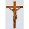 Großes Kruzifix Christuskreuz Holz Kreuz Eiche Korpus Linde geschnitzt 83 x 50cm