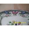 Minton M &amp; Co Linde Pattern Floral Large Meat Platter #1