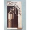 Vintage Linde Oxygen Therapy Brochure Medical Treatments 1934 Hospital Doctor