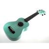 koki o Linde Soprano Ukulele with case, Light blue