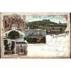 Litho Augustusburg im Erzgebirge, Totalansicht, Schloss, Linde,... - 1572112 #1 small image