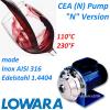 Lowara CEA AISI 316 Centrifugal Pump CEAM120/5N/A 0,9KW 1,2HP 1x220-240V 50HZ Z1 #1 small image