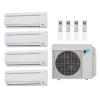 43,000 Btu 177 Seer Daikin Ductless Mini Split Heat Pump System - 7K-9K-12K-15K