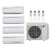 39,000 Btu 177 Seer Daikin Multi Zone Mini Split Heat Pump System 7K-7K-7K-18K #1 small image