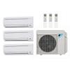 23,000 Btu 177 Seer Daikin Ductless Mini Split Heat Pump System - 7K-7K-9K