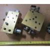 Lot of 2  EATON VICKERS HYDRAULIC MANIFOLD ASSY # MCD-7186 amp; MCD-7942