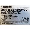 Rexroth 1665-393-20 Kugel-Führungswagen Runner Block/Ball Rail -unused/OVP-