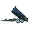 SINGLE CYLINDER 5&#039; x 10&#039; Dump Trailer Kit with single acting SPX Pump #3 small image