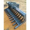 JCB JS130 Rake riddle 25mm HARDOX CAT KOMATSU HITACHI JCB #5 small image