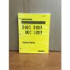 Komatsu D600 C D600 D  600C L600D Hydraulic System Service Repair  Shop Manual