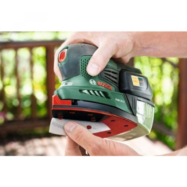 new Bosch ( 18v - 2.0ah ) PSM 18 Li Cordless Sander 06033A1372 3165140740036 * #2 image