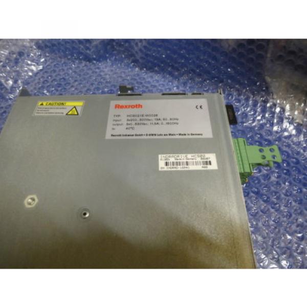 Bosch Rexroth Indramat HCS021E-W0028 mit Speicherkarte #7 image