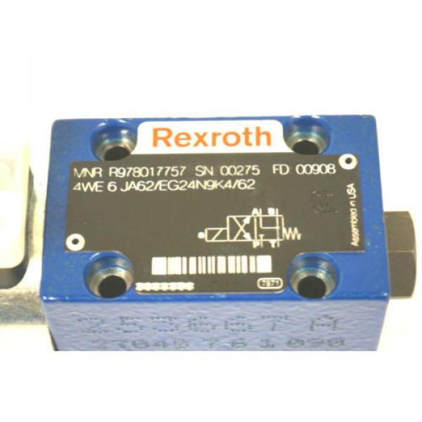 Origin REXROTH R978017757 CONTROL VALVE 4WE 6 JA62/EG24N9K4/62 #4 image