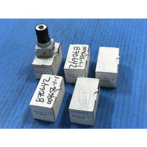 LOT OF 5 Origin REXROTH 5352700100 4-WAY PRESSURE VALVE REGLATOR REG 1/8BSP #1 image