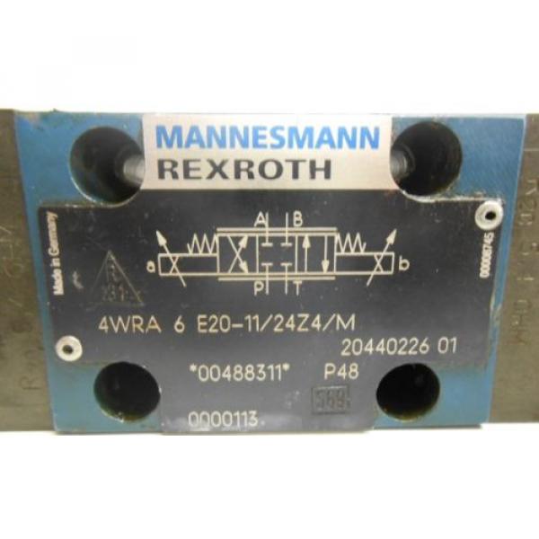 MANNESMANN REXROTH, HYDRAULIC VALVE, 4WRA 6 E20-11/24Z4/M #2 image