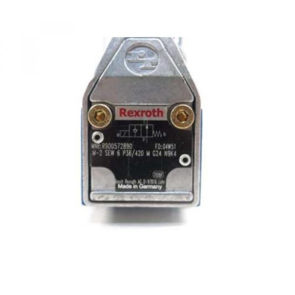 REXROTH R900572890 M-2SEW6P36/420MG24N9K4 24V-DC SOLENOID VALVE D525270 #6 image