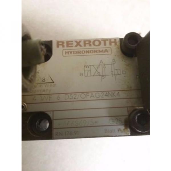 REXROTH China Canada VALVE_4 WE 6 D52/OFAG24NK4 #2 image