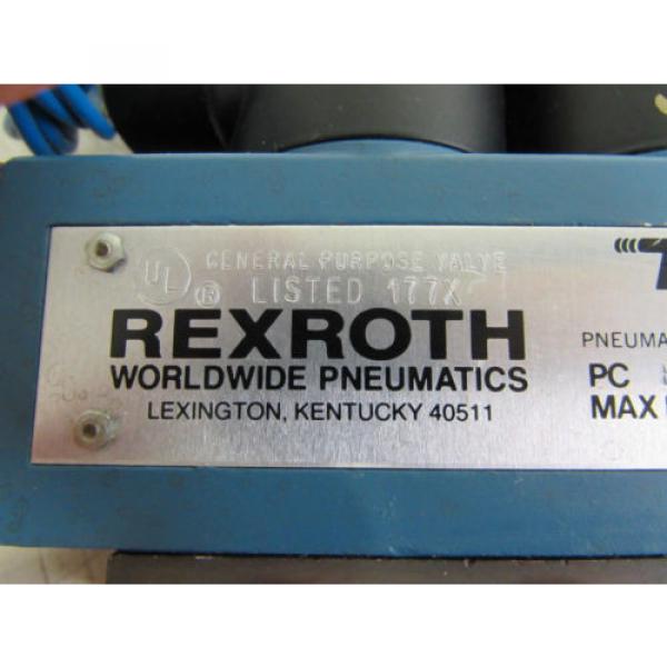 REXROTH Russia Korea PJ35771 PNEUMATIC DIRECTIONAL CONTROL VALVE 150PSI 120V 22VA 12W **NNB** #3 image